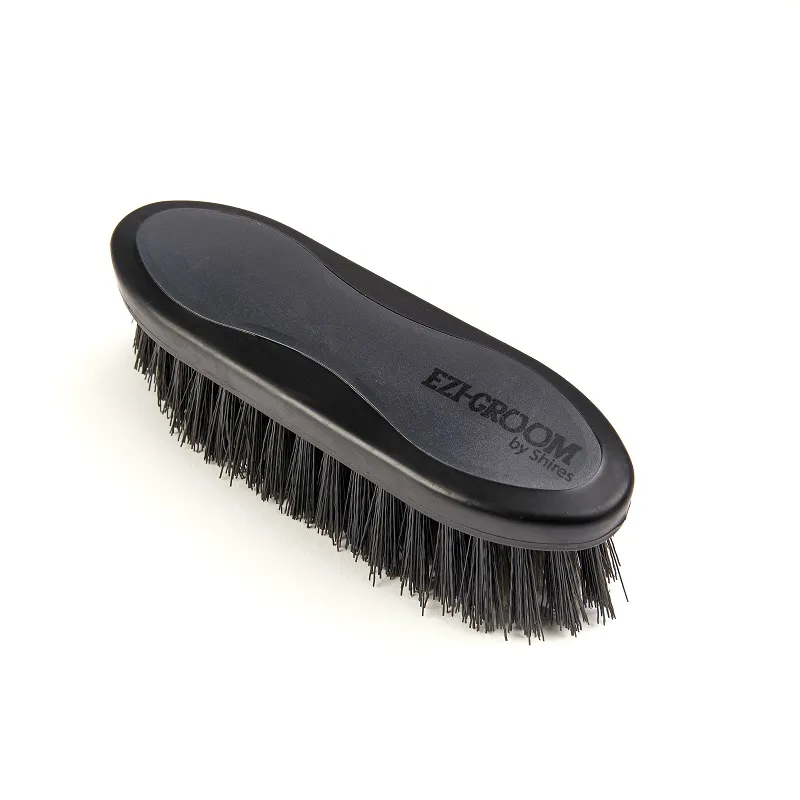 EZI-GROOM Grip Large Dandy Brush in Black